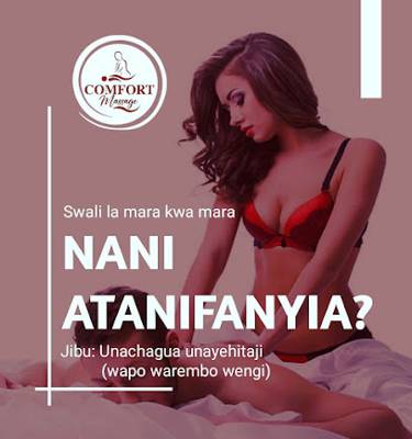 Comfort Massage Tanzania (Dar es Salaam, Tanzania)