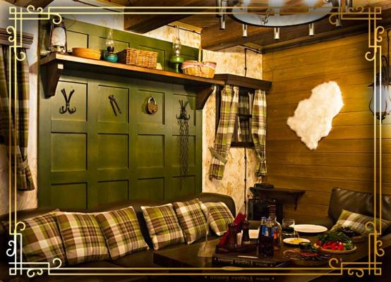 Usad'ba Bannaya Na Metro Oktyabr'skoye Pole (Moscow, Russia)